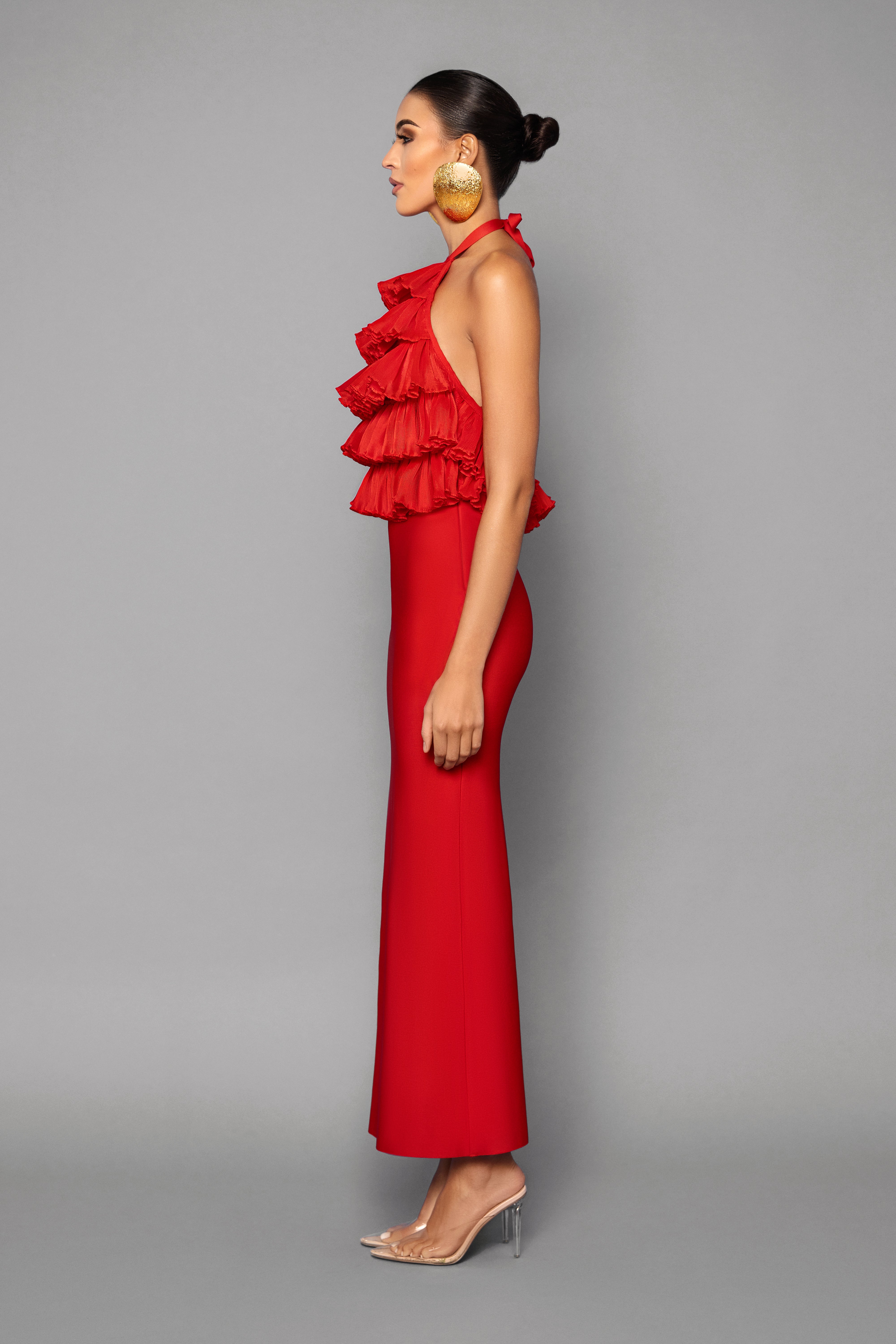 Kiran dress Red