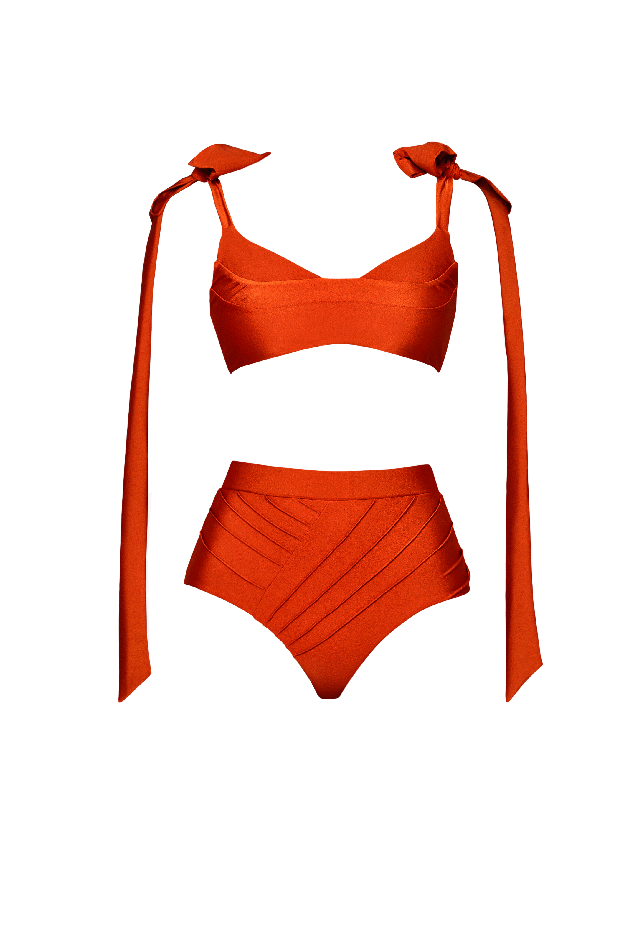 Rumi Swim Top Burnt Orange