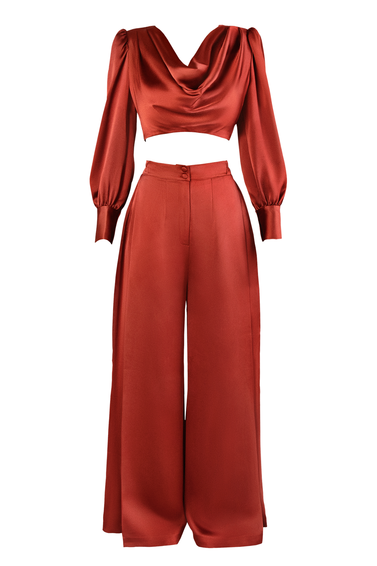 Next to Nothing Top and Bottom Set in Ruby