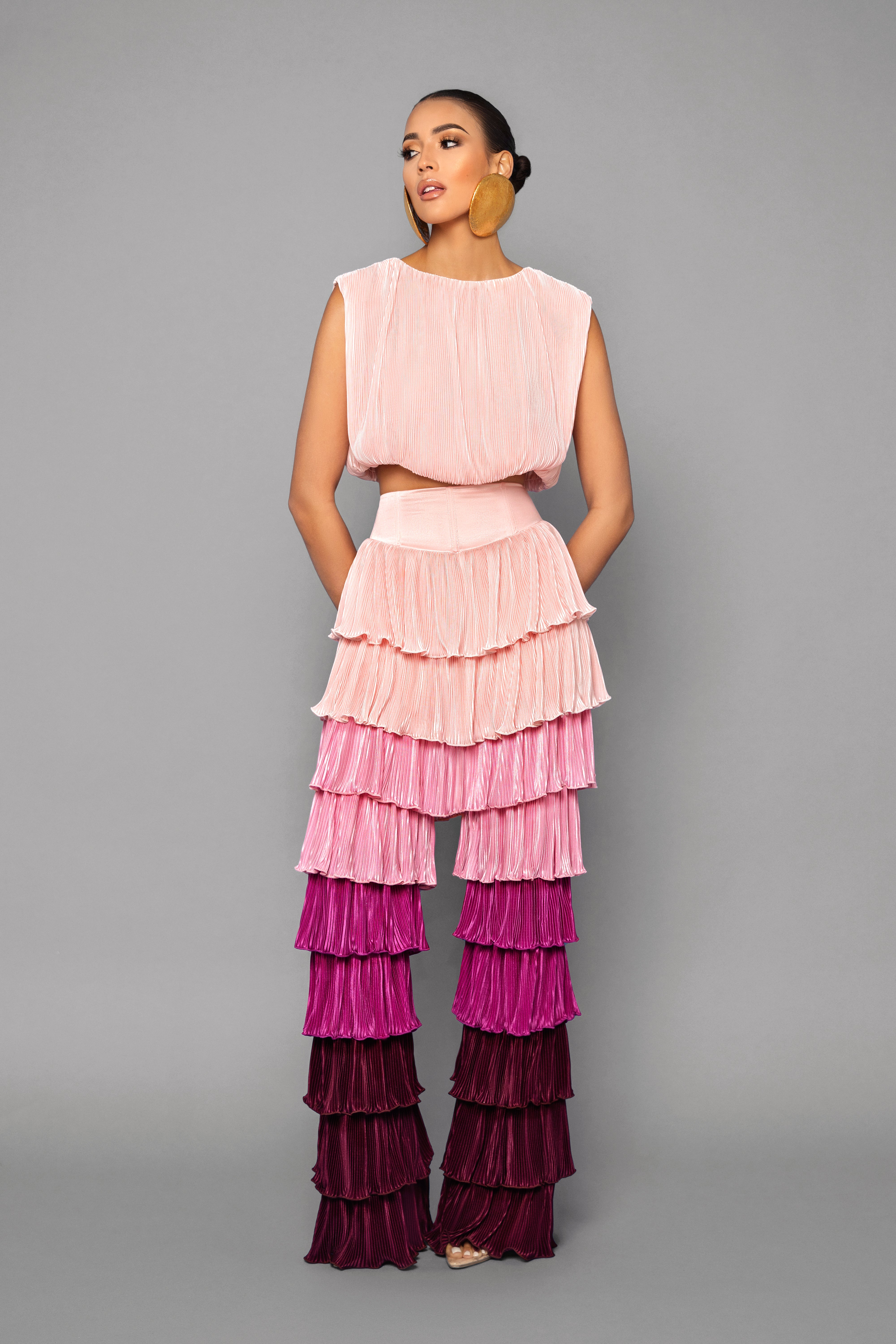 CASSANDRA TOP- Rose