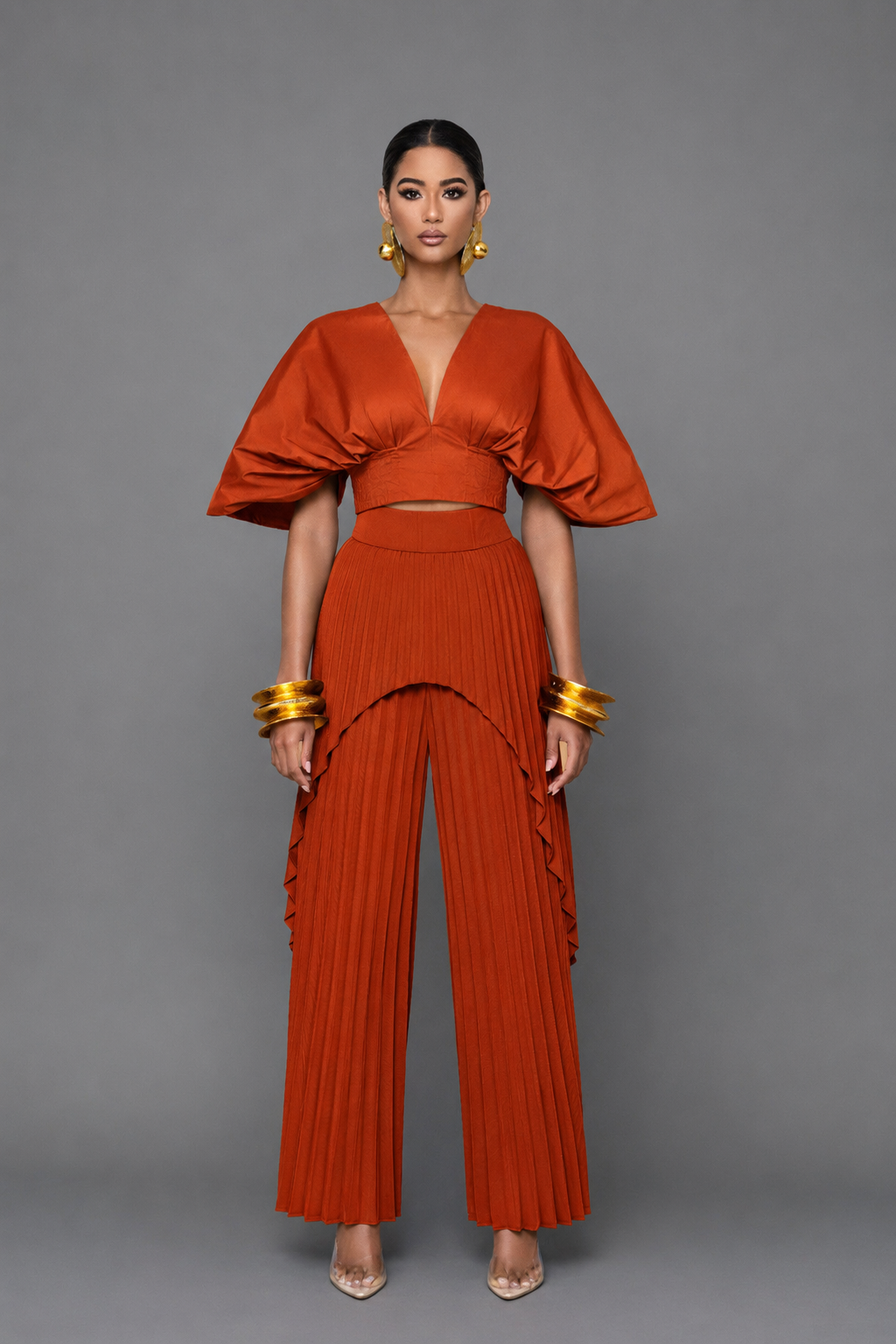 VALENTINA PANTS Burnt Orange